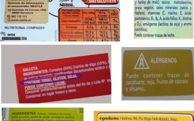 ETIQUETADO DE LOS ALIMENTOS, LAS ALERGIAS E INTOLERANCIAS Y EL “PUEDE CONTENER”